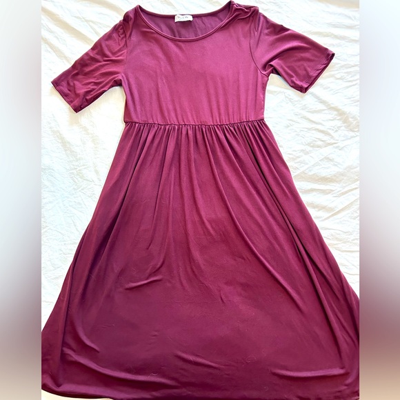 You & Me Empire Waist Dress size L - Picture 3 of 7